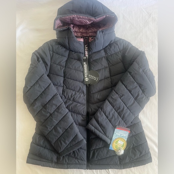 HFX Jackets & Blazers - HFX Performance Women's Puffer Jacket XL Stretch Charcoal Water Resistant $120